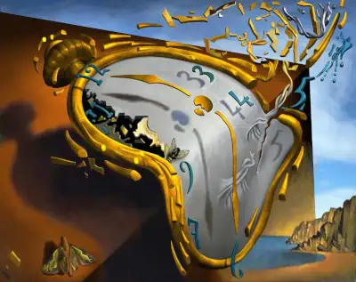 Salvador Dali’s Clock